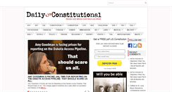 Desktop Screenshot of dailyunconstitutional.com