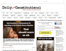 Tablet Screenshot of dailyunconstitutional.com